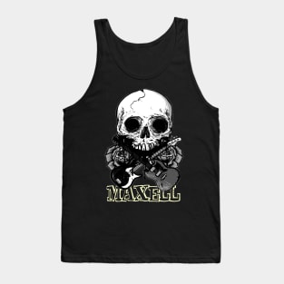 skull maxell Tank Top